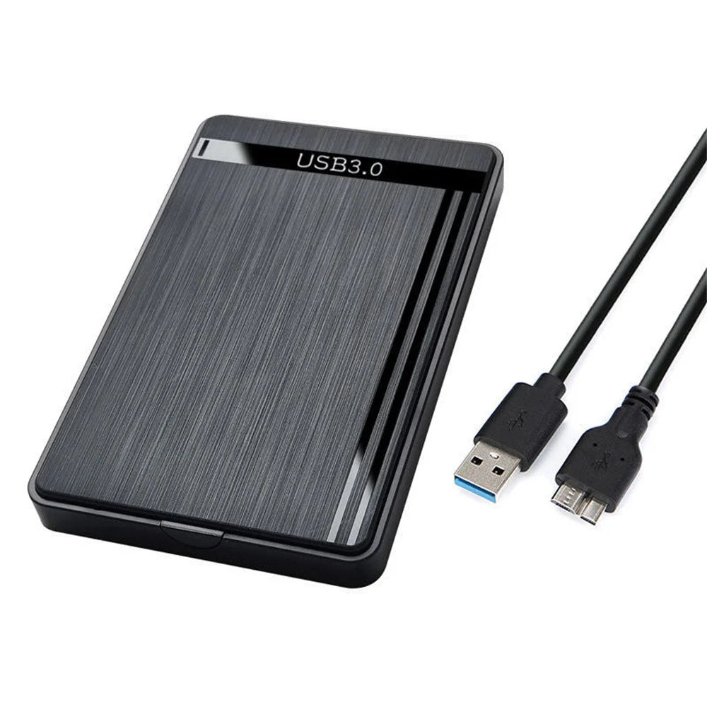 2.5-inch SATA to USB 3.0 HDD Enclosure Type C Mobile Hard Drive Case For SSD External Storage HDD Box With USB 3.0 2.0 Cable ABS