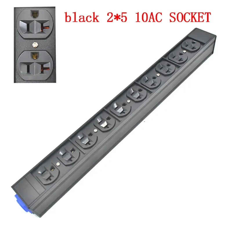 NAC3MPA NAC3MPB high-end American power board with 2/4/6/8/10/12 unit US standard Power strip  20A