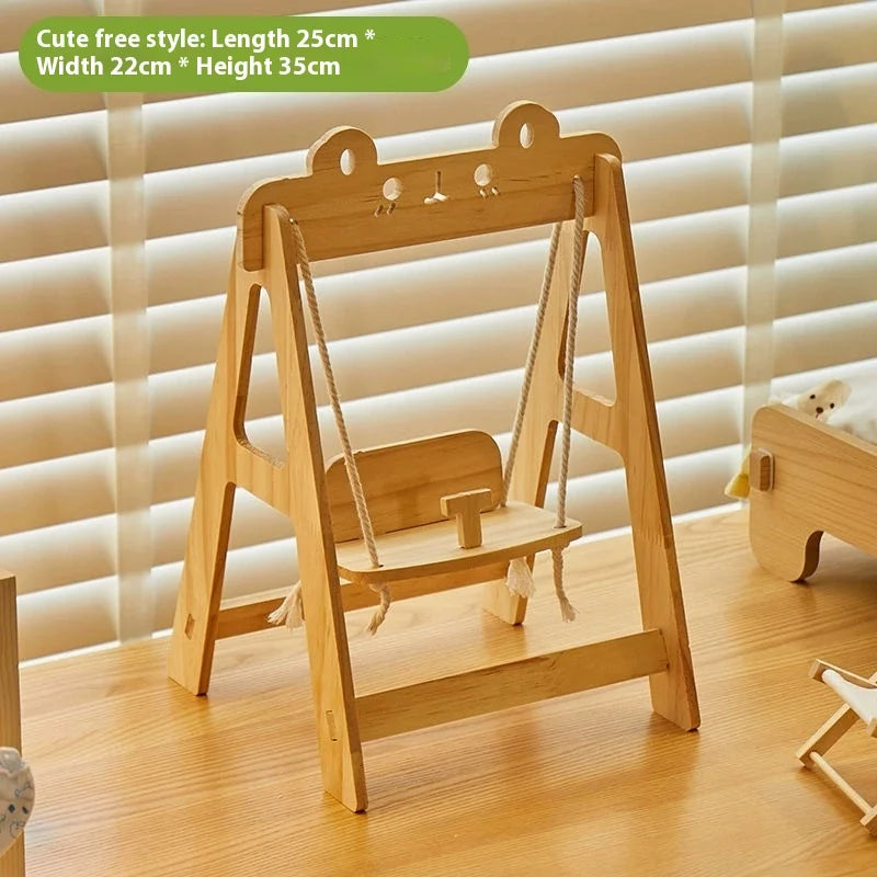 Labubu Doll Clothes  Rack Cotton Doll  Closet Storage Cabinet  Doll Display Cabinet  Pull String  Cloth Hanging Wardrobe