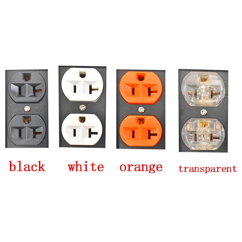 NAC3MPA NAC3MPB high-end American power board with 2/4/6/8/10/12 unit US standard Power strip  20A