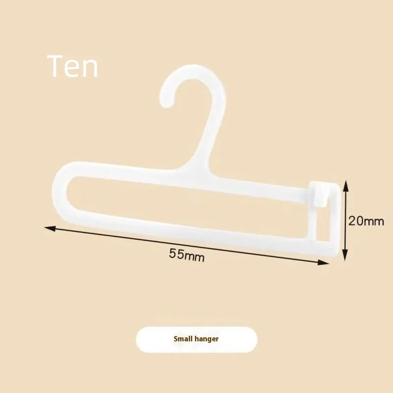 Labubu Doll Clothes  Rack Cotton Doll  Closet Storage Cabinet  Doll Display Cabinet  Pull String  Cloth Hanging Wardrobe